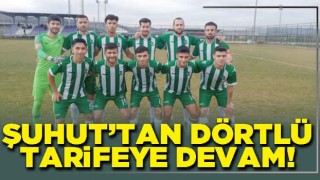 Şuhut’tan dörtlü tarifeye devam!